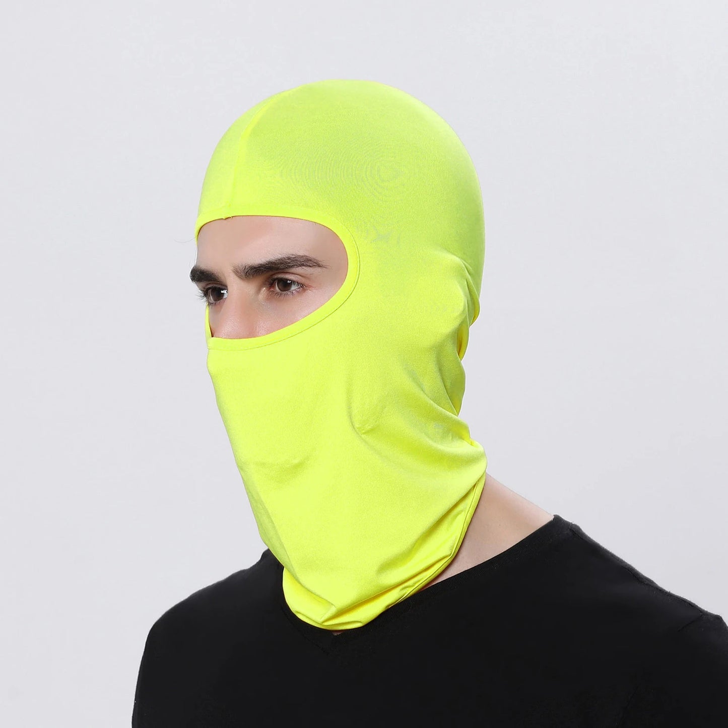 Cagoule-velo-jaune-fluo