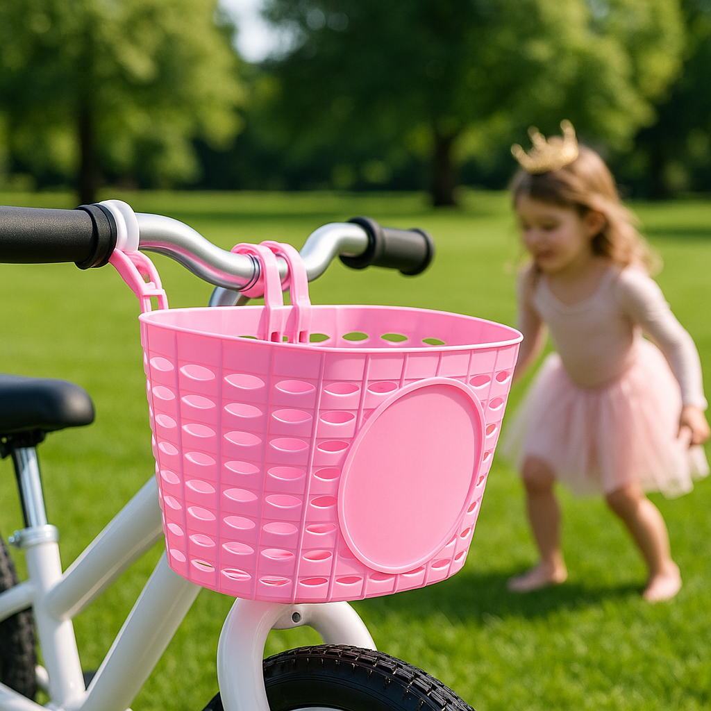 Panier-VELO-enfant-rose-princesse