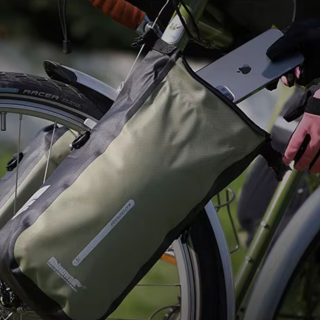 Sac avant velo vert