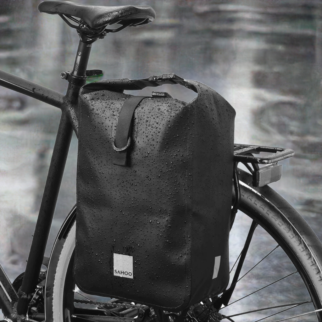 Sacoche pour velo humide sur route