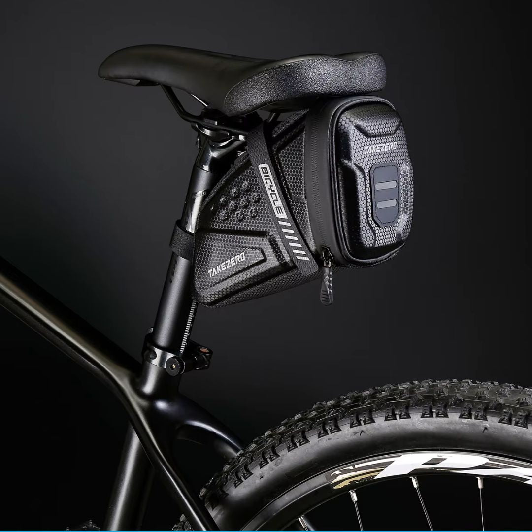 Sacoche selle velo vue autre angle