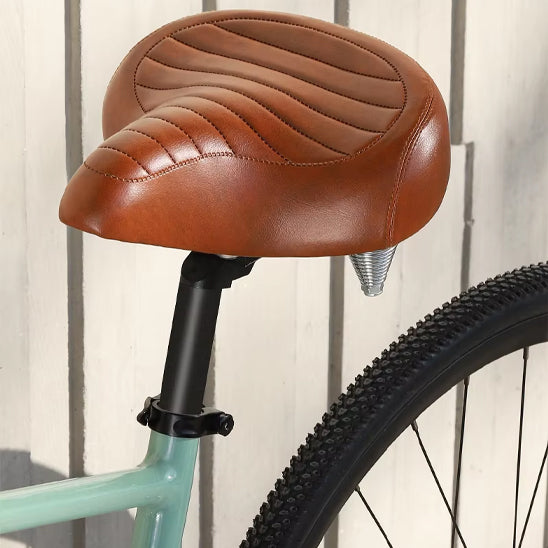 Selle de velo ultra confortable avec ressort
