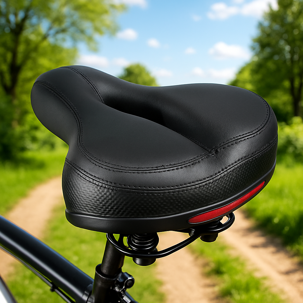 Selle velo gel noir