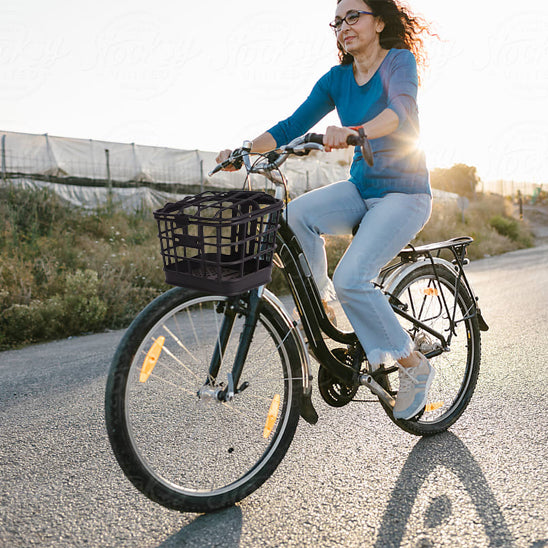 Velo panier materiau resistant grande capacite