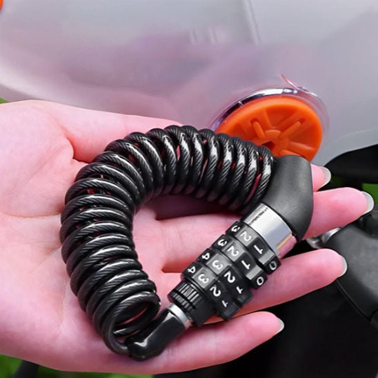 Antivol Casque Moto - À numéro - Velolutionnaire