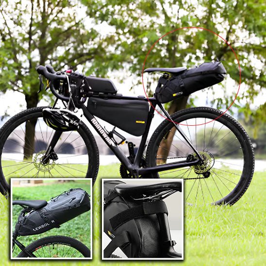 Meilleure Sacoche de Selle Vélo Route - Imperméable - Velolutionnaire