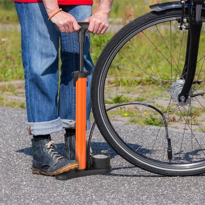 Pompe a velo pneu