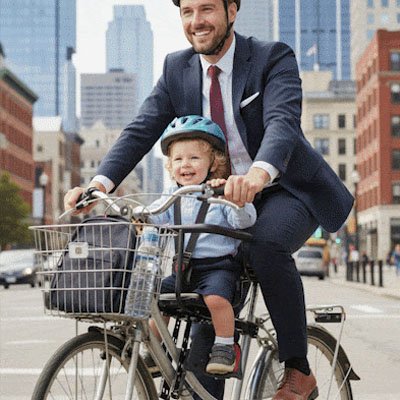 Porte bebe velo de cadre