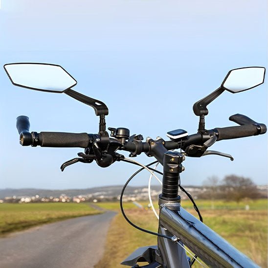 Rétroviseurs pour vélo | Largemiroir22 - 25mm™ - Velolutionnaire