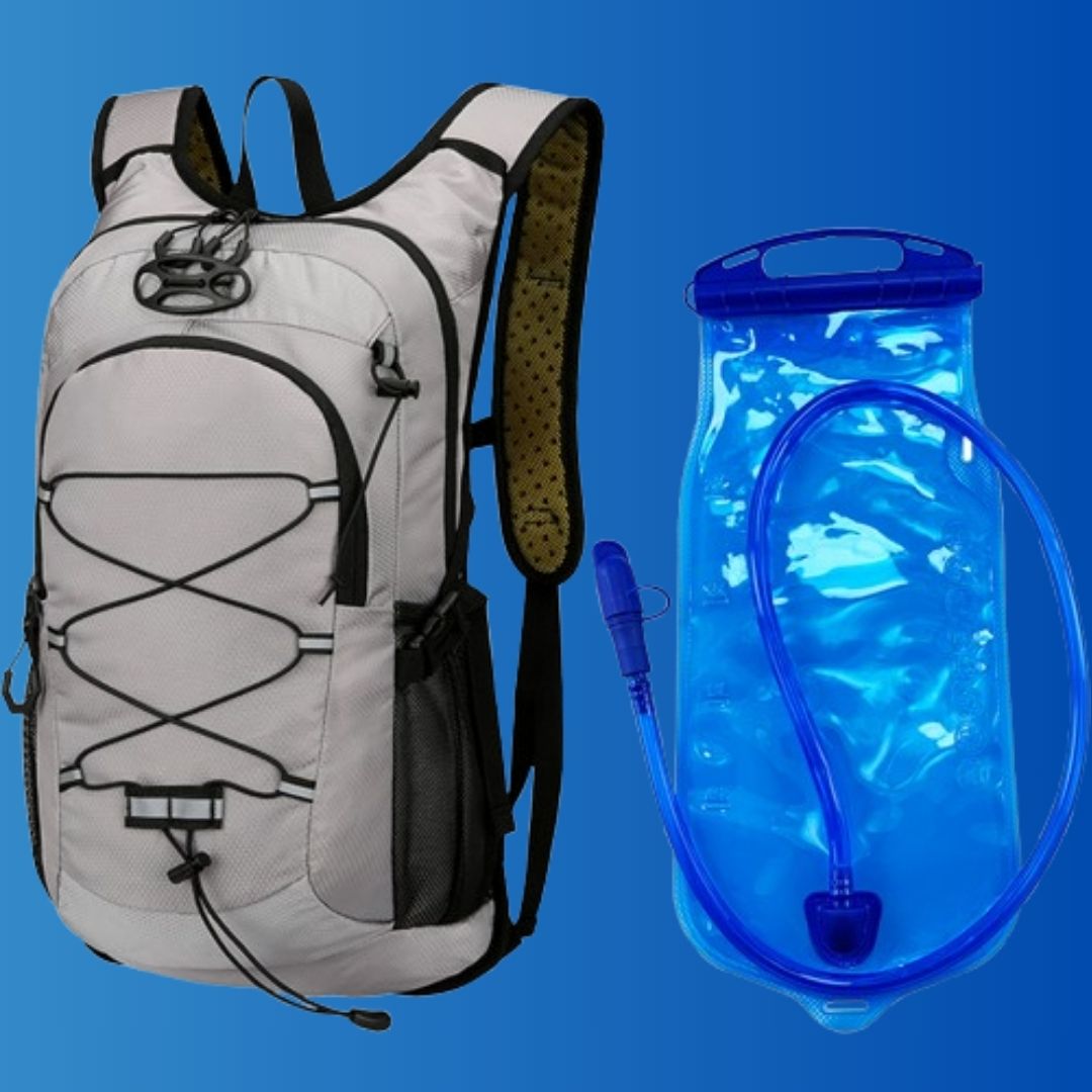 sac-a-dos-velo-gris-eau-hydratation