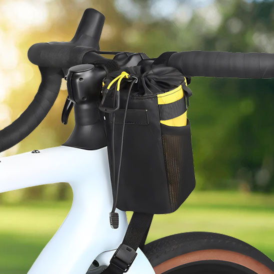 sacoche velo guidon simple attache velcro