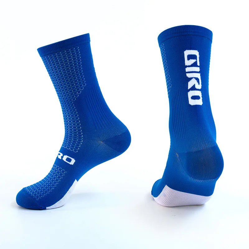 Chaussettes-sport-bleu-royale