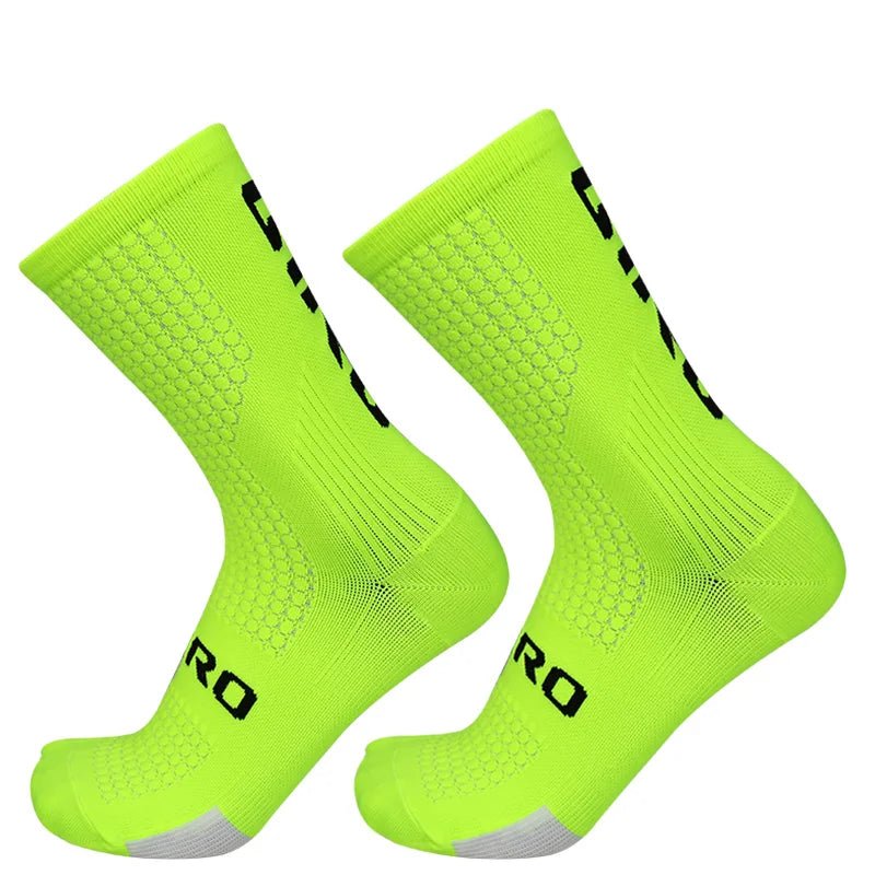 Chaussettes-sport-vert