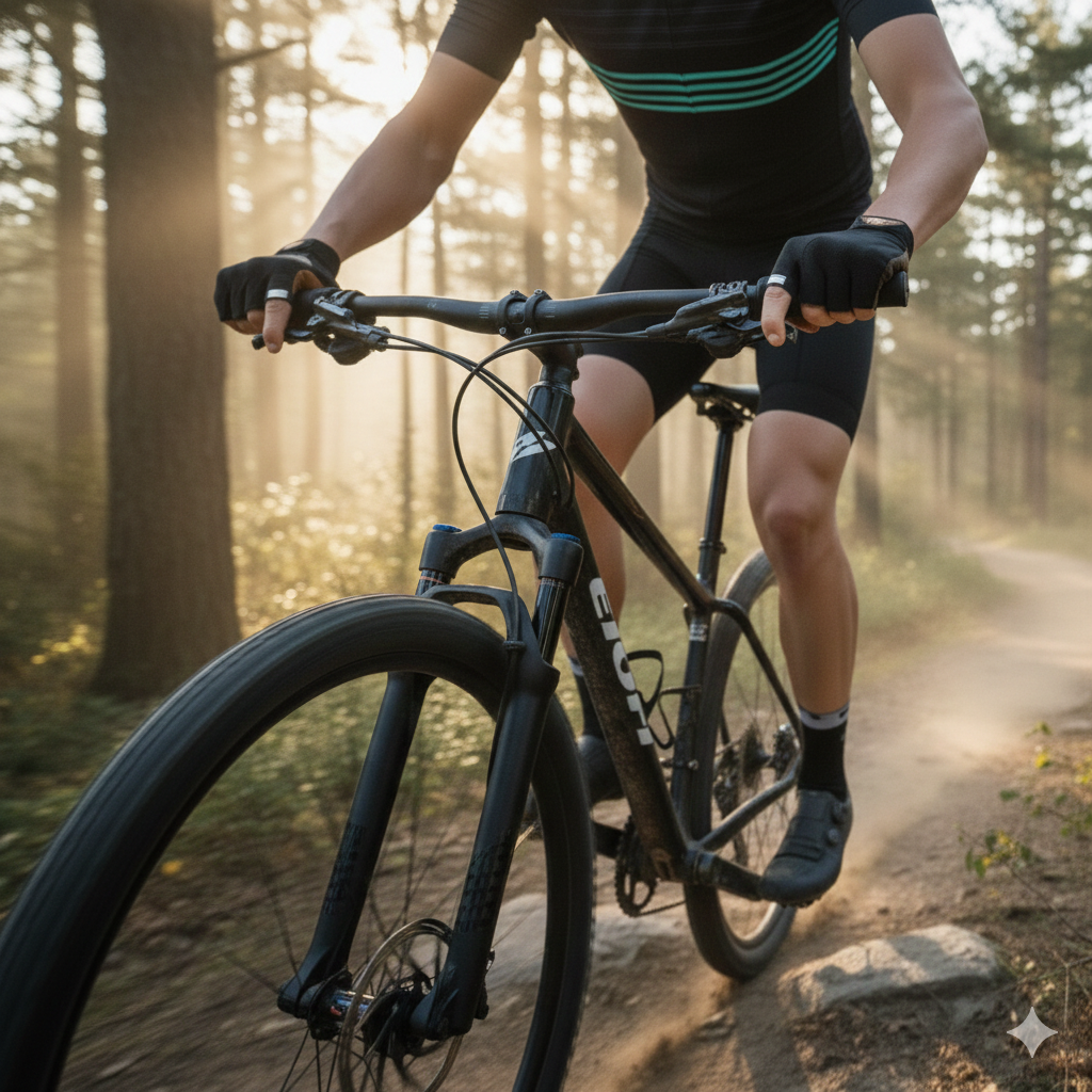 Gants-Velo-Demi-Doigts-Homme-Technologie-Gel