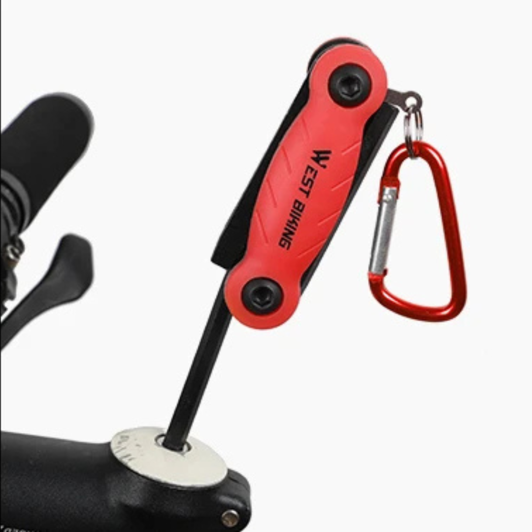 Outil multifonction velo tetes hexagonales