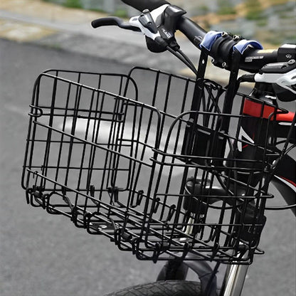 Panier-velo-noir-en-grillage