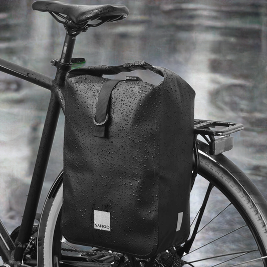 Sacoche pour velo humide sur route