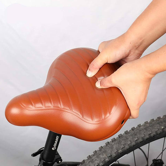 Selle de velo avec ressort confortable