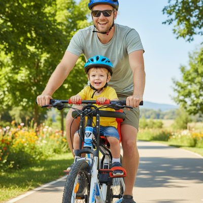 Siege velo enfant securitaire