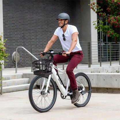 Velo panier unisexe compatible