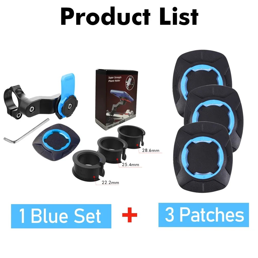 Support-de-Téléphone-Portable-pour-Vélo-produit-inclus-bleu