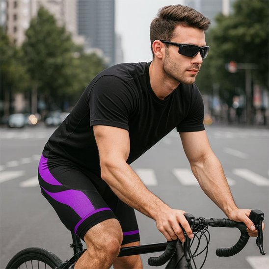 Cuissard Vélo rose