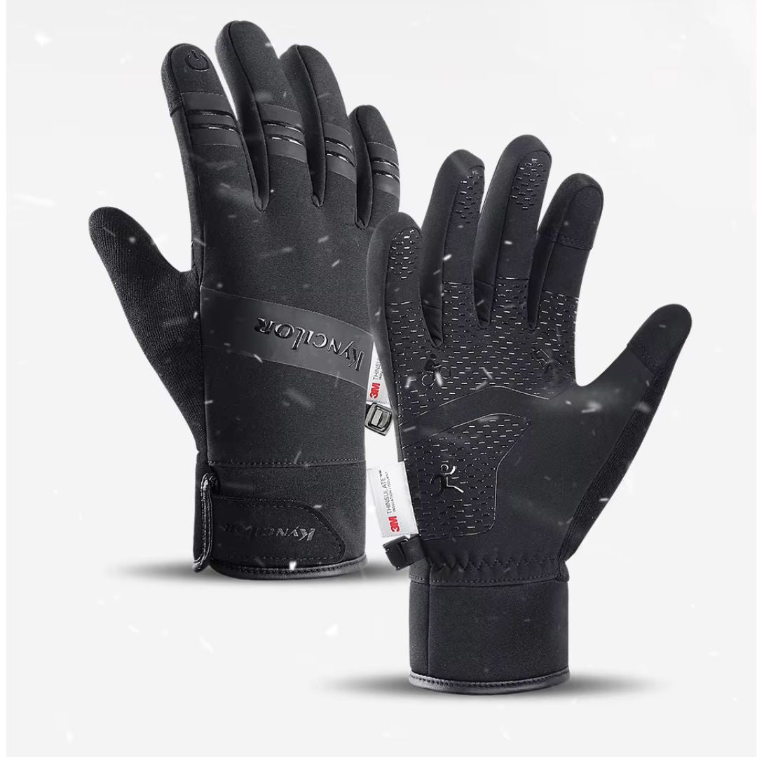 Gants Hiver Velo | MeilleurConfort - 15°C™ - Velolutionnaire