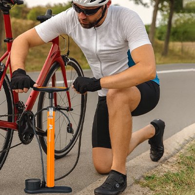 Pompe a velo sans batterie