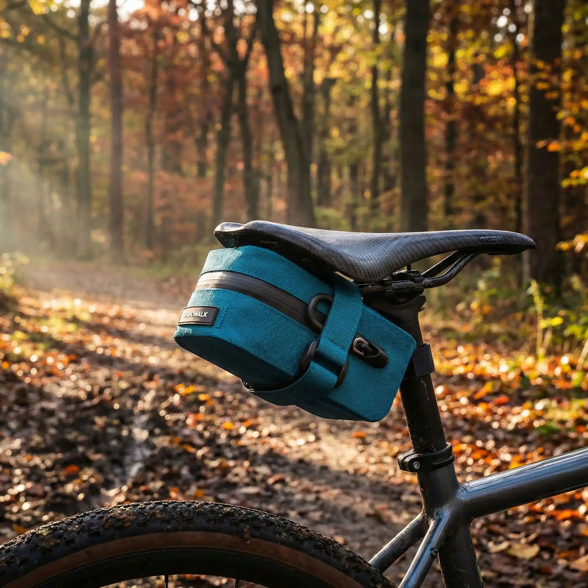 Sacoche de selle simple bleu saddle bag